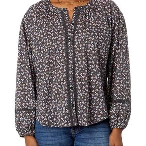 Lucky Brand Floral Blouse